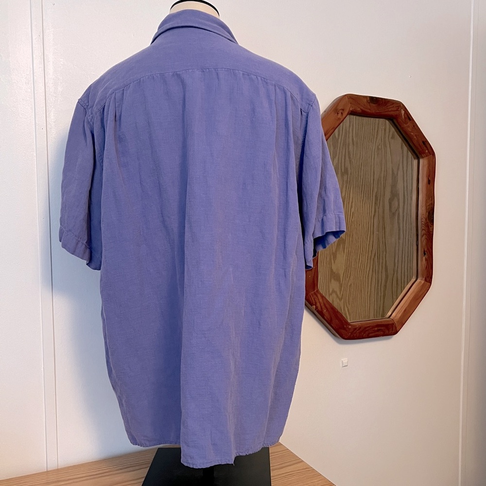 Tasso Elba “Island” silk and linen shirt - Picture 2 of 4